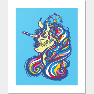 Carnival Unicorn Posters and Art